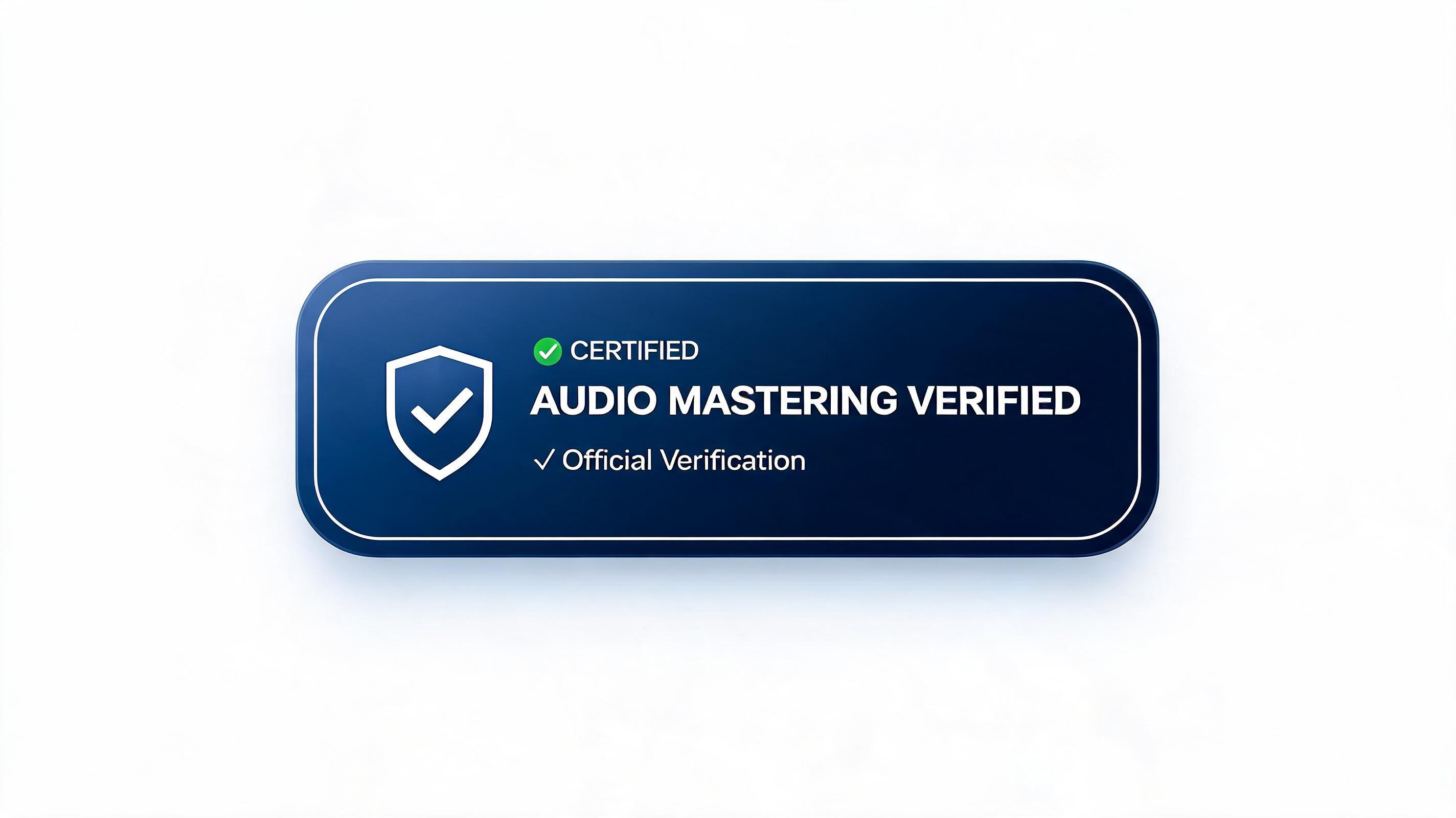 Certified Precision Mastering credential